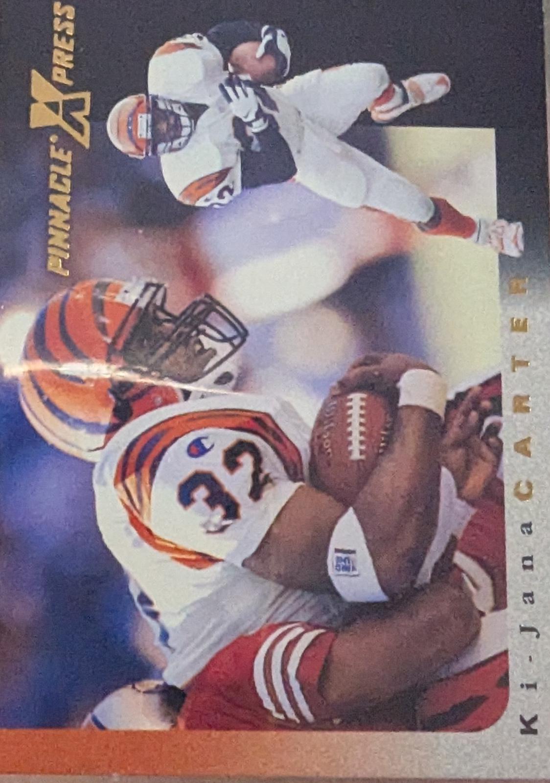 KI-JANA CARTER #49 Football Cards 1997 Pinnacle X Press