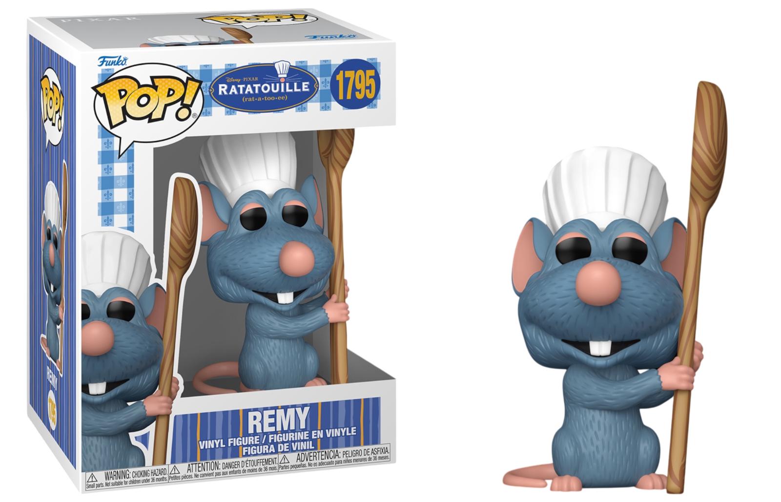 Remy #1795 Ratatouille Funko Pop box and figure