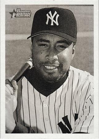 Bernie Williams #11 Baseball Cards 2001 Bowman Heritage