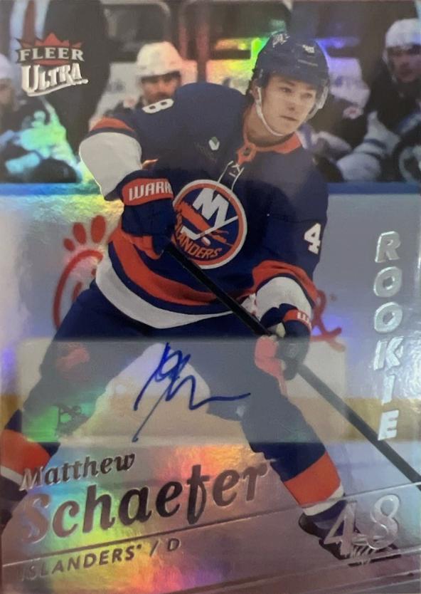Matthew Schaefer #164 2025-26 Fleer Ultra Hockey