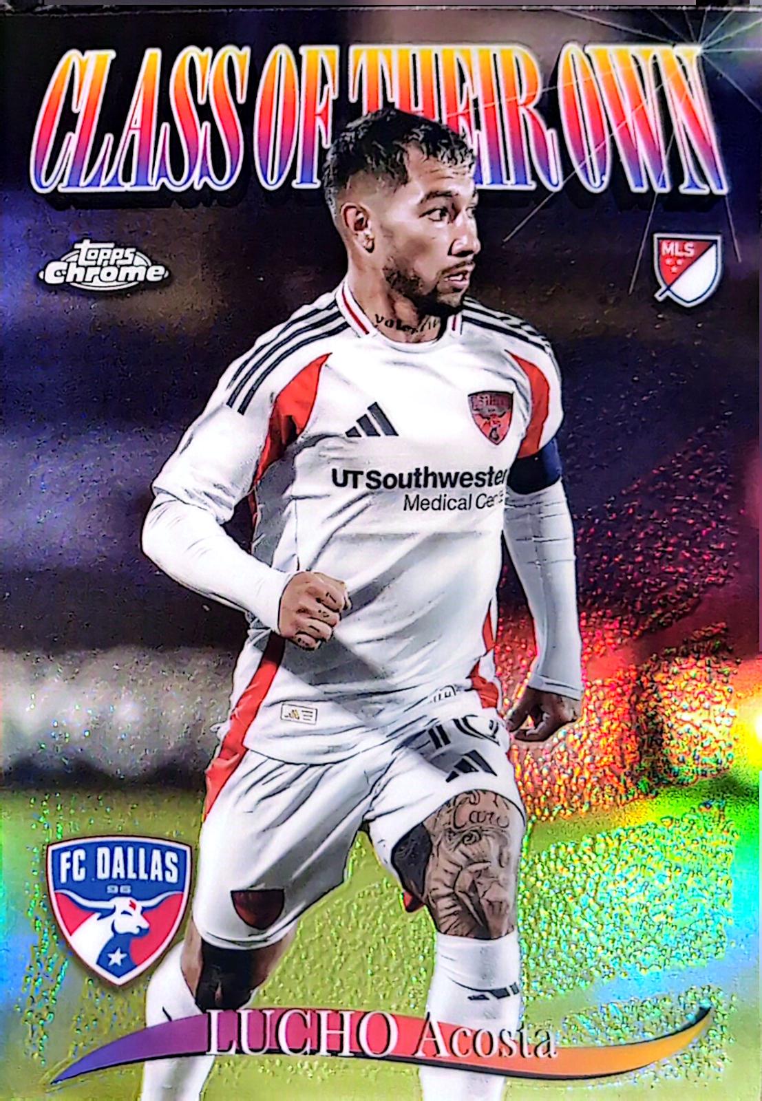 Lucho Acosta #CO-14 2025 Topps Chrome MLS Class Of Their Own