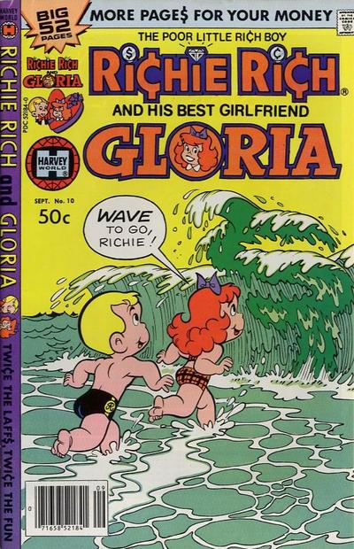 Richie Rich and His Best Girlfriend Gloria #10 (1979) Comic Books Richie Rich and His Best Girlfriend Gloria