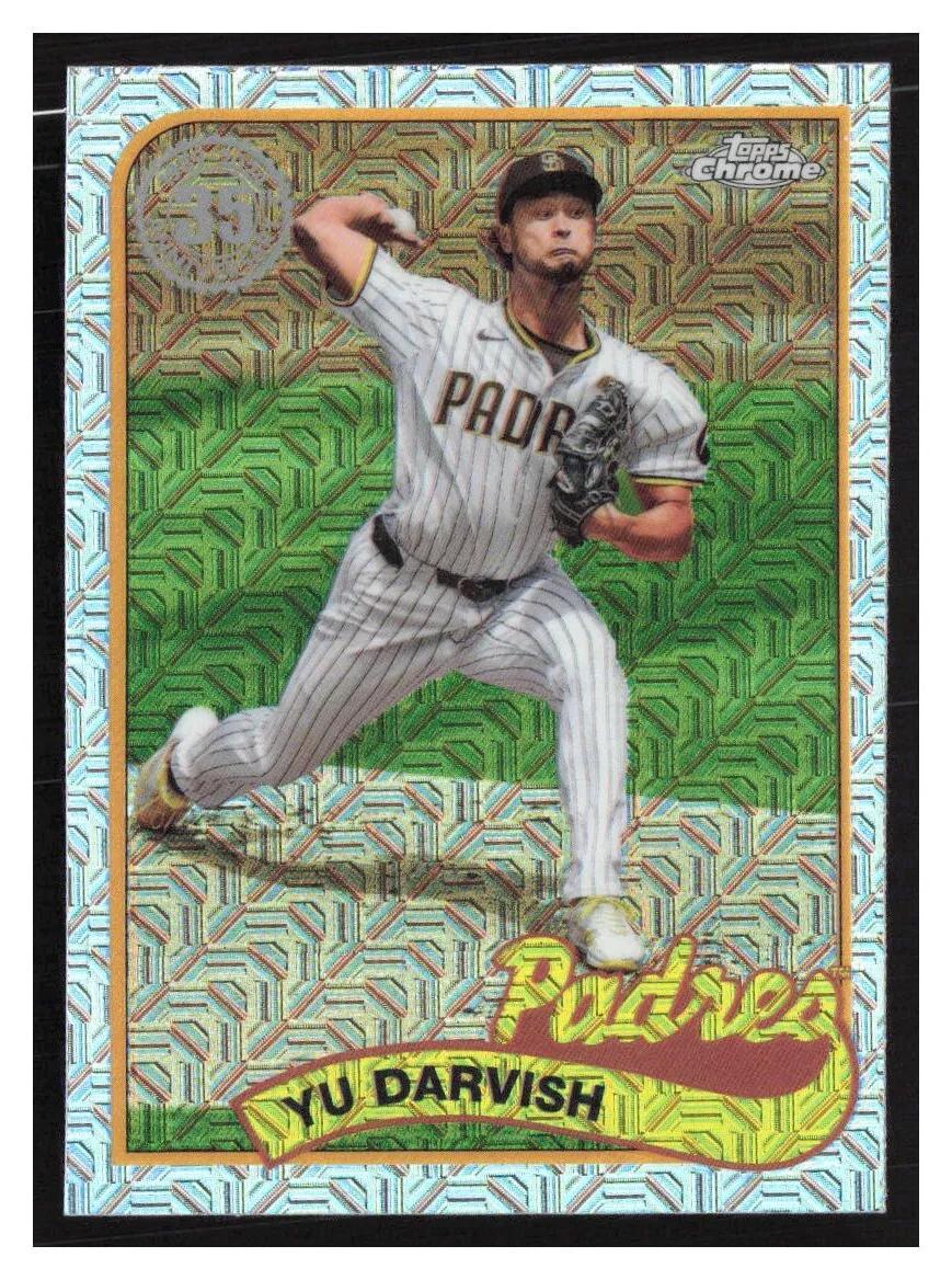 Yu Darvish #T89CU-71 2024 Topps Update 1989 Chrome Silver Pack Baseball