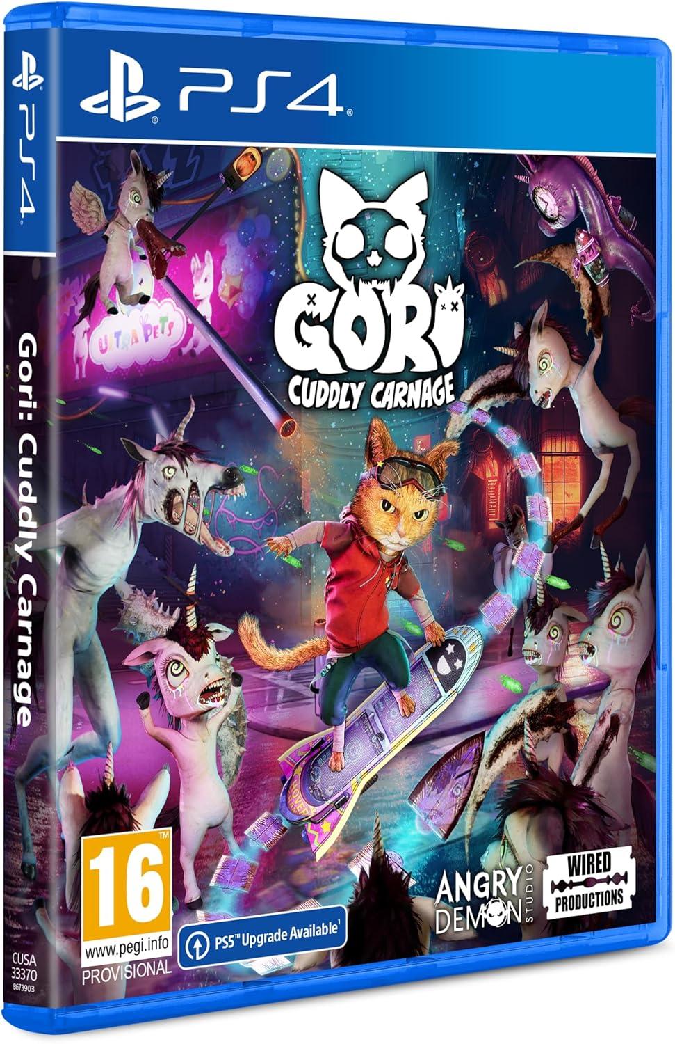 Carátula de Gori: Cuddly Carnage para PS4 (edición PAL España)