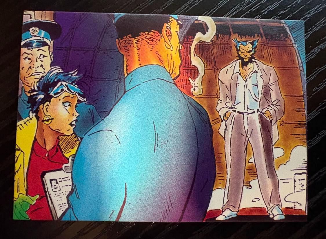 Patch #7 Marvel 1991 Comic Images X-Men