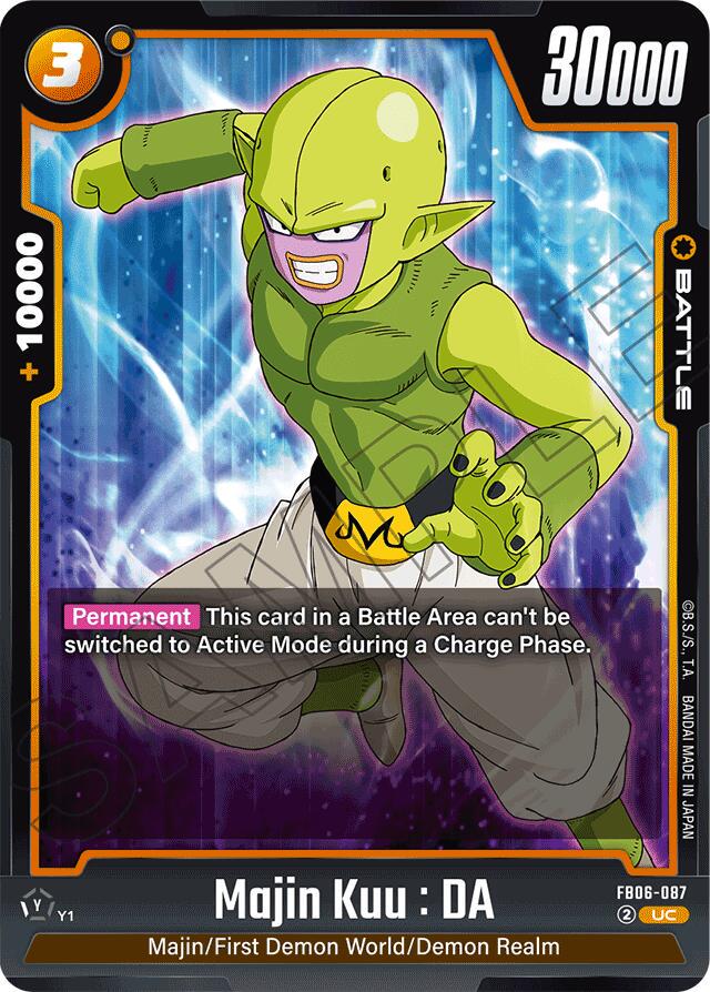 Majin Kuu : DA FB06-087 Dragon Ball Super Rivals Clash