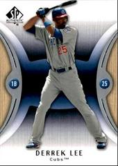 Derrek Lee #8 Baseball Cards 2007 SP Authentic Prices