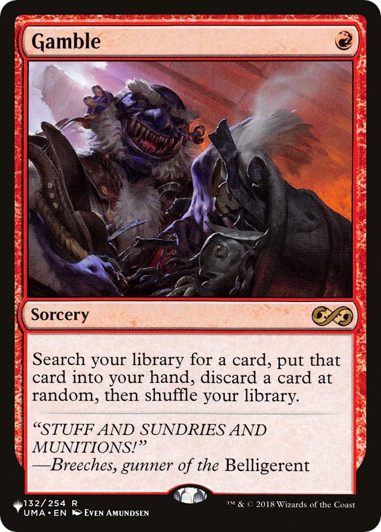 Gamble #132 Magic The List Reprints