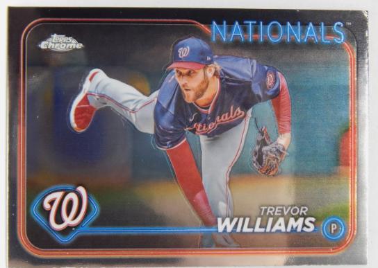 Trevor Williams #USC56 Baseball Cards 2024 Topps Chrome Update