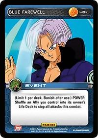 Blue Farewell U81 Dragon Ball Z Premier Set