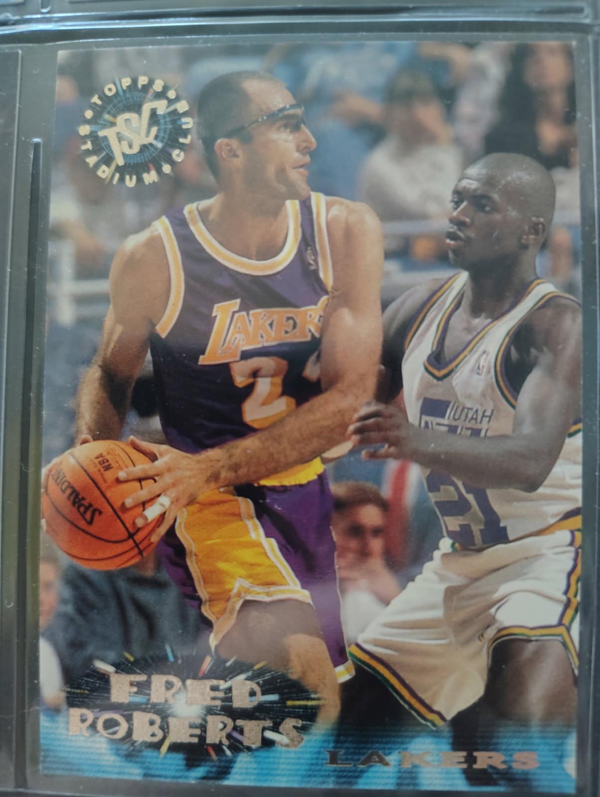 Fred Roberts #231 Basketball Cards 1995 Stadium Club