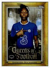 Kadeisha Buchanan #Q-2 Soccer Cards 2022 Topps Chrome UEFA Women's Champions League Queens of Football