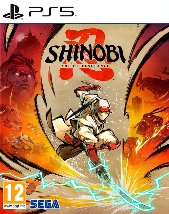 Carátula de Shinobi Art of Vengeance (Import) para PS5 (edición PAL España)