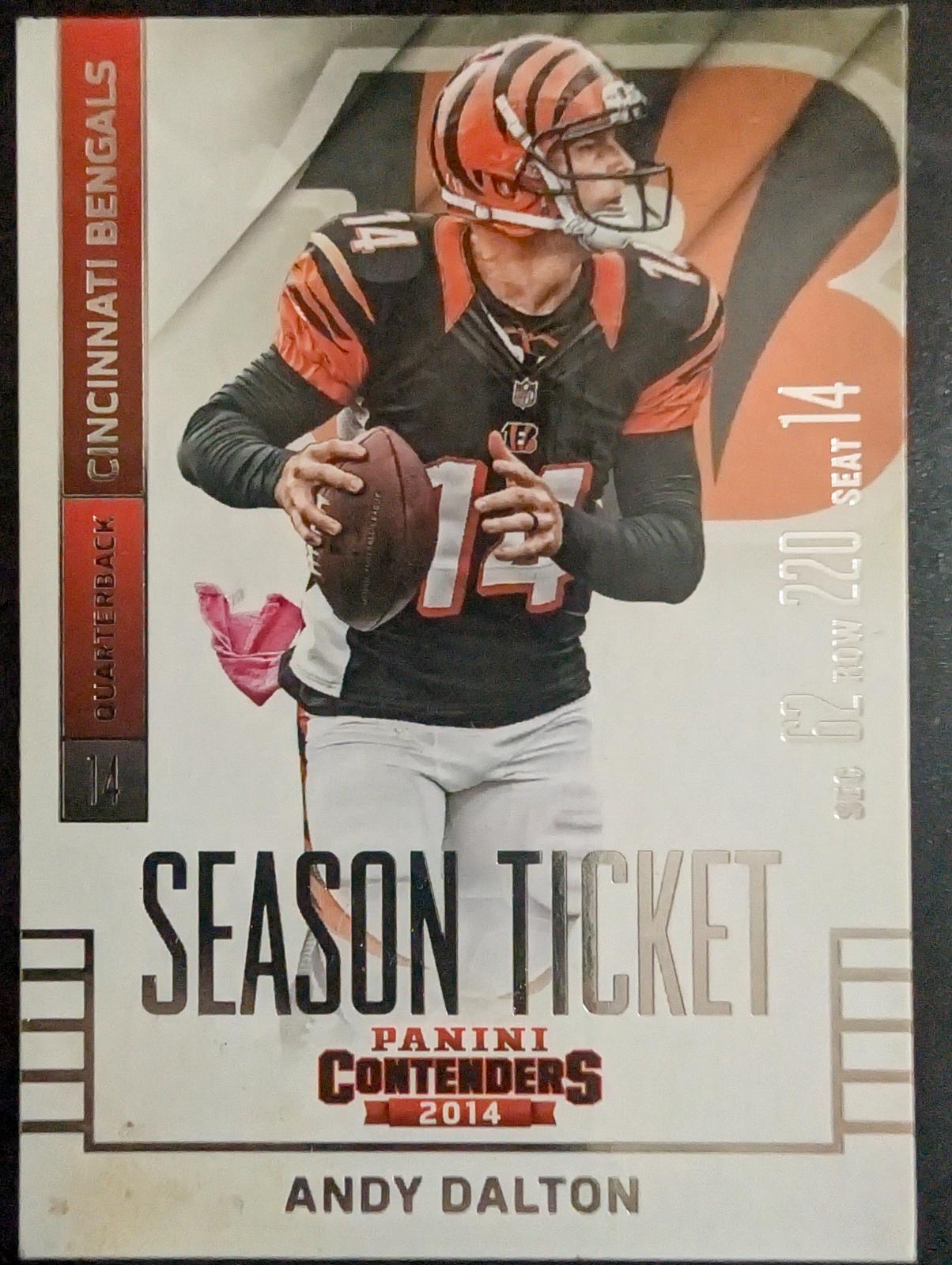 Andy Dalton #9 Football Cards 2014 Panini Contenders