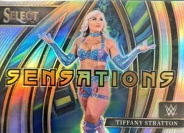 Tiffany Stratton #9 Wrestling Cards 2024 Panini Select WWE Sensations