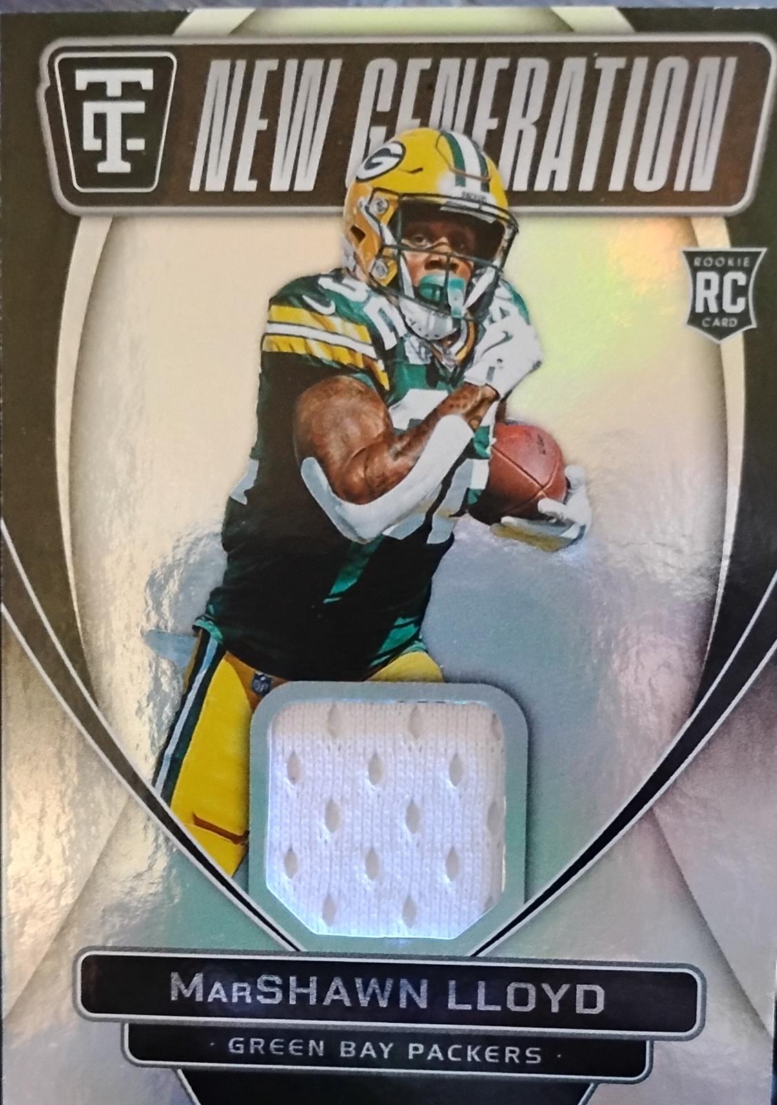 MarShawn Lloyd #22 2024 Panini Totally Certified New Generation Jersey Football