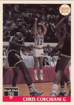 Chris Corchiani #13 1991 Front Row Italian English Basketball
