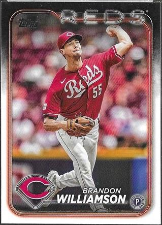 Brandon Williamson #522 Baseball Cards 2024 Topps