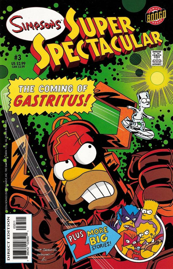 Simpsons Super Spectacular #3 (2006) Comic Books Simpsons Super Spectacular