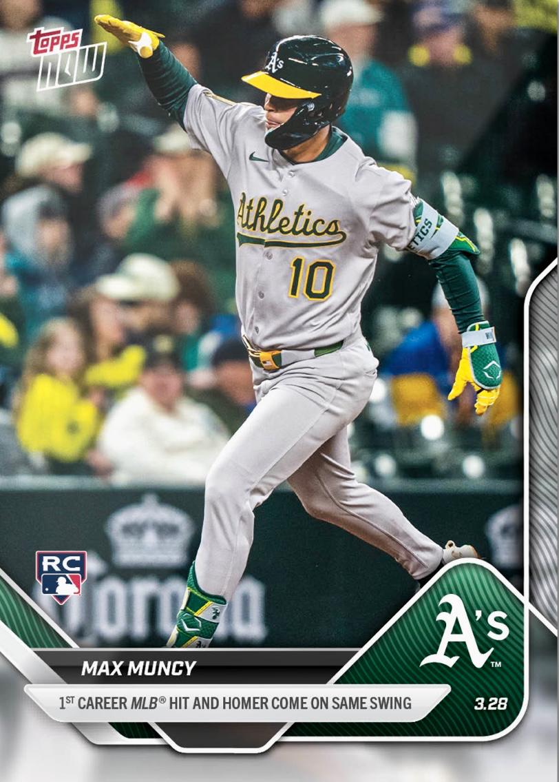 Max Muncy #15 Baseball Cards 2025 Topps Now