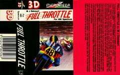 Full Cover 2nd Edition | Full Throttle ZX Spectrum