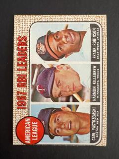 American League 1967 RBI Leaders