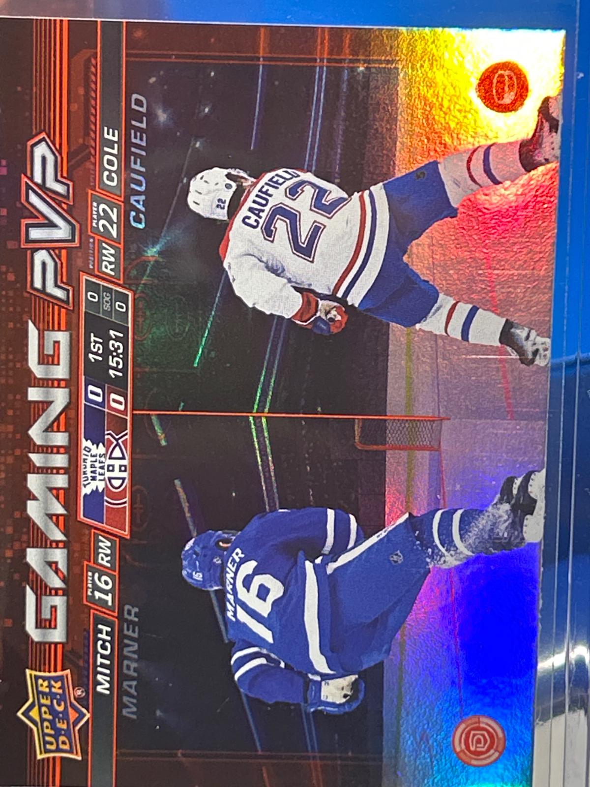 Mitch Marner / Cole Caufield #GPVP-4 Hockey Cards 2024 Upper Deck Gaming PVP