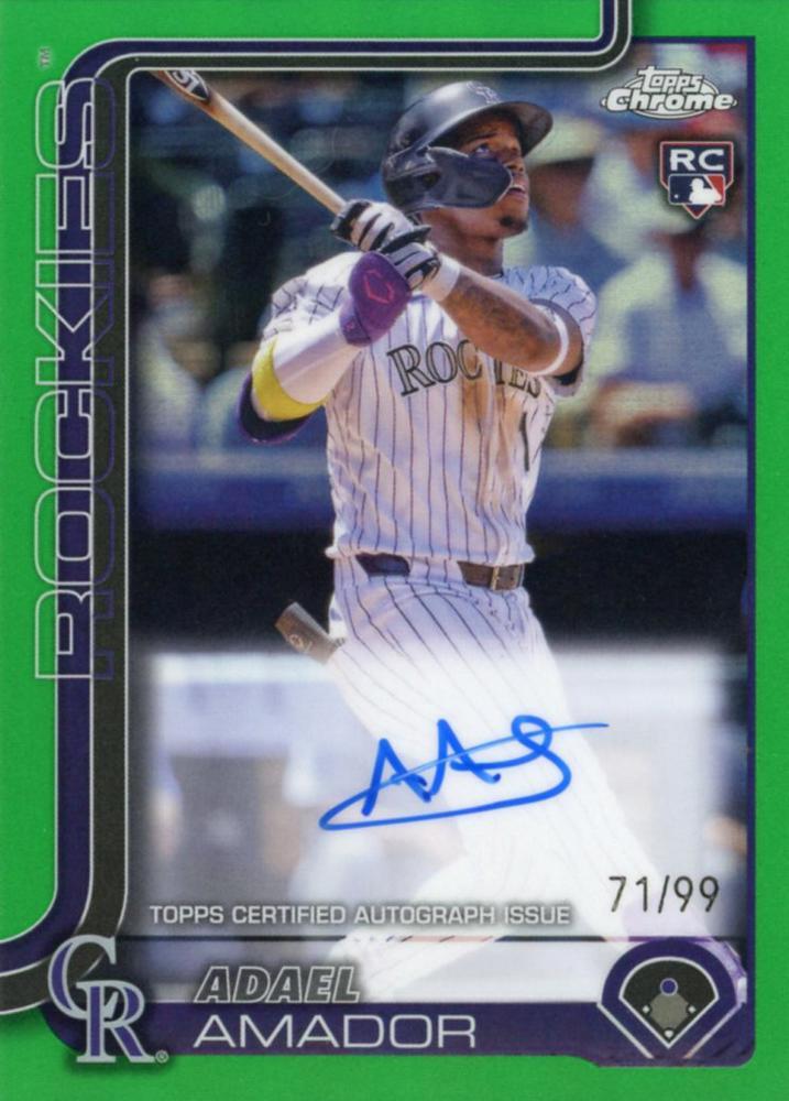 Adael Amador [Green Refractor] #RA-AA