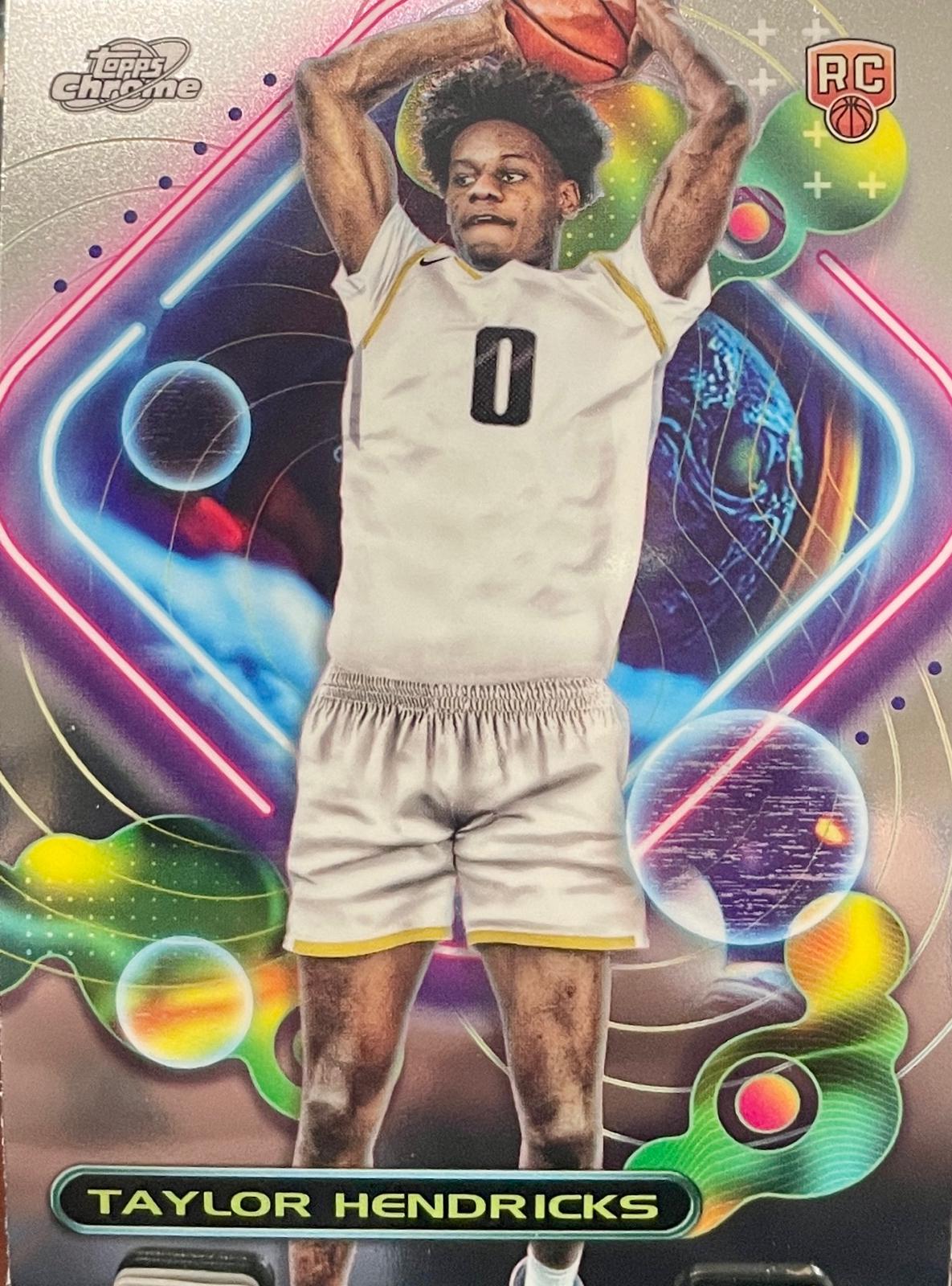 Taylor Hendricks #159 Basketball Cards 2023 Topps Cosmic Chrome