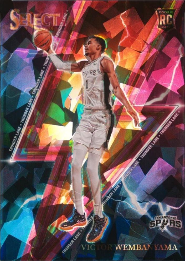 Victor Wembanyama [Pink Cracked Ice Prizm] #5 Prices | 2023 Panini