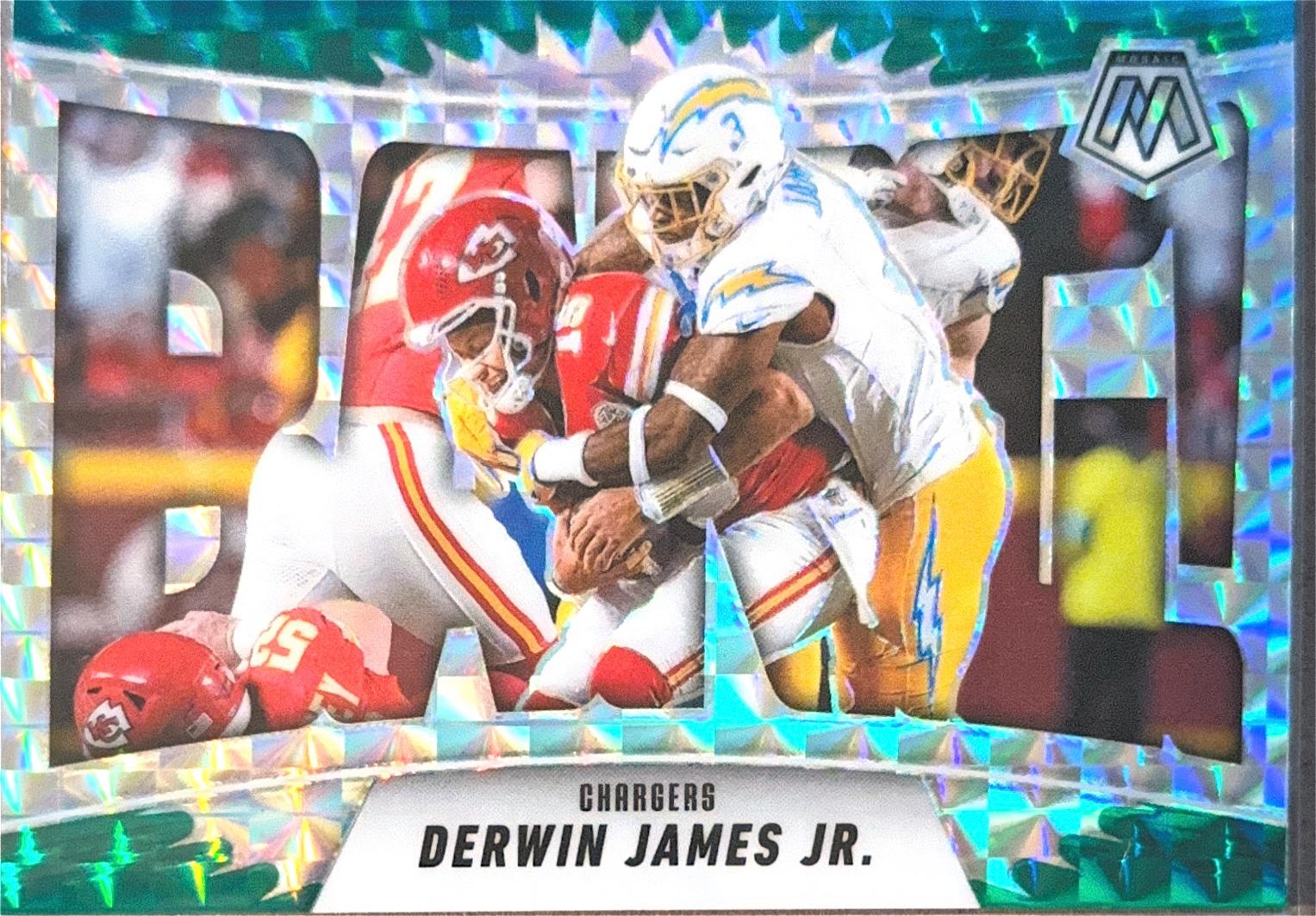 Derwin James Jr. [Mosaic Green] #4 Prices | 2025 Panini Mosaic