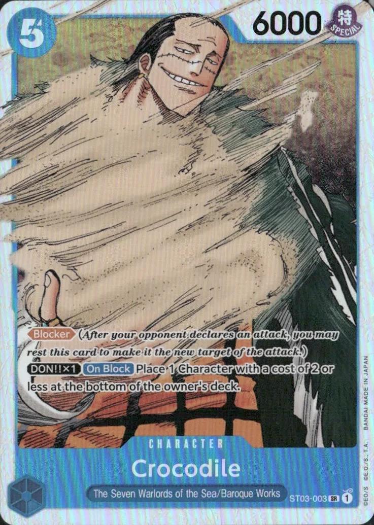 Crocodile ST03-003 One Piece Starter Deck 3: The Seven Warlords of the Sea