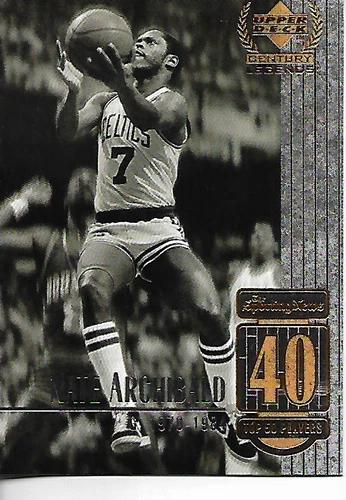 Nate Archibald #40 1998 Upper Deck Century Legends Basketball