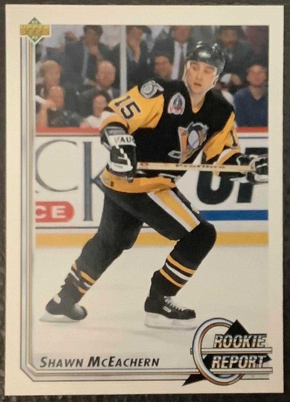 Shawn McEachern #368 Hockey Cards 1992 Upper Deck