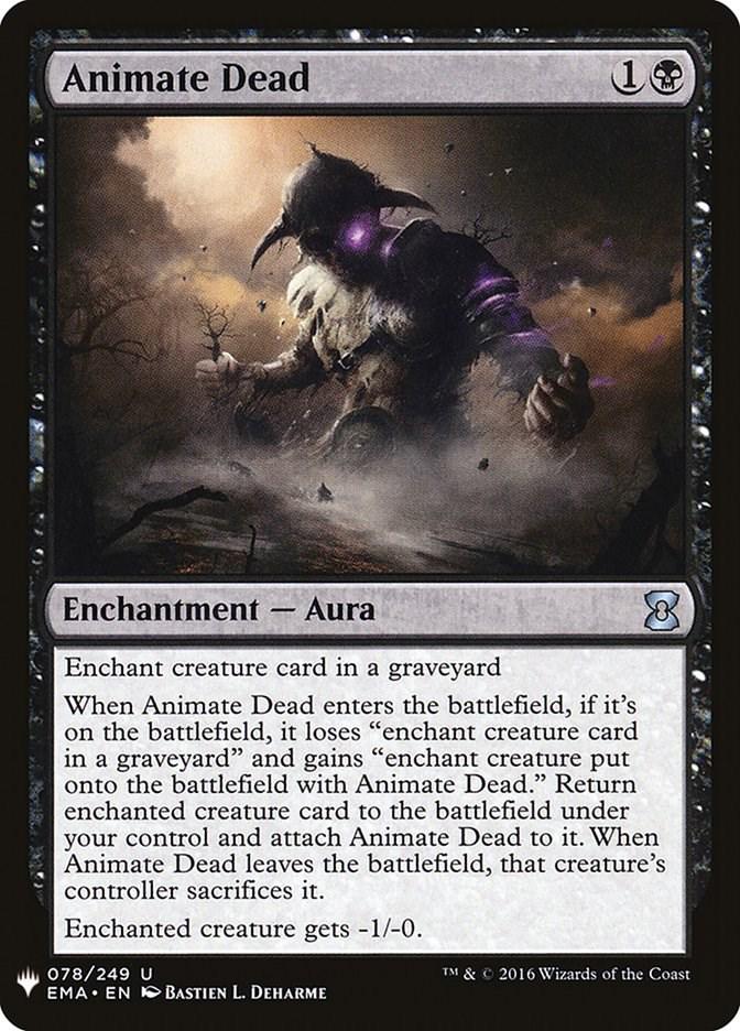 Animate Dead #78 Magic The List Reprints