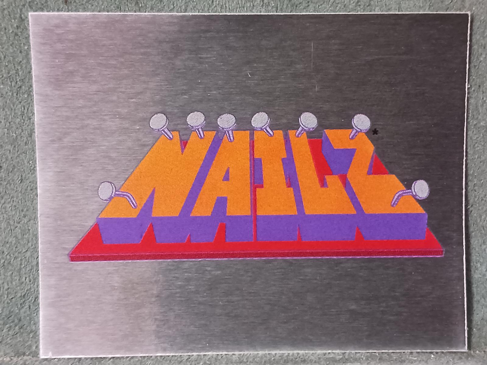Nailz #124 Wrestling Cards 1992 Merlin WWF Stickers
