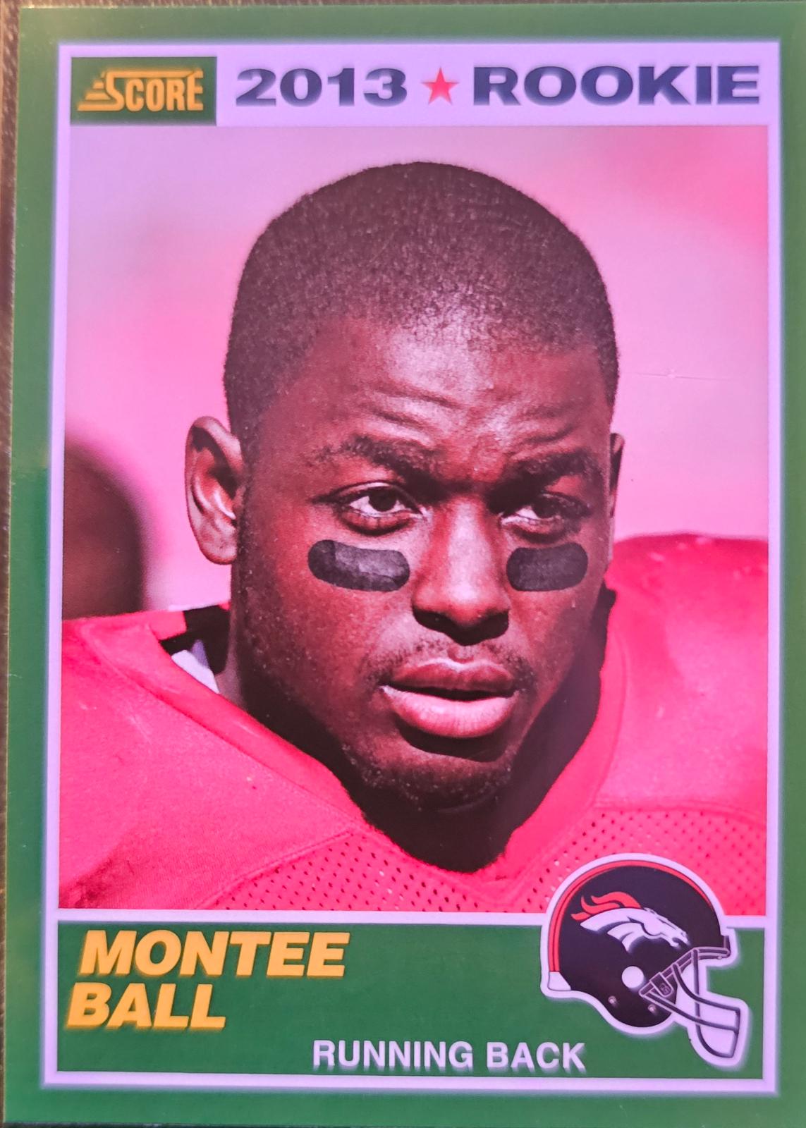 Montee Ball #410 Football Cards 2013 Panini Score