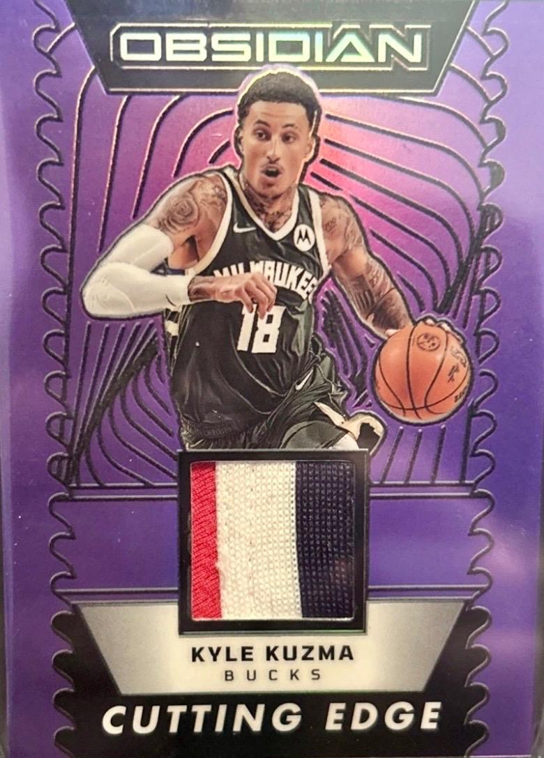 Kyle Kuzma [Electric Etch Purple Flood] #CE-KKM