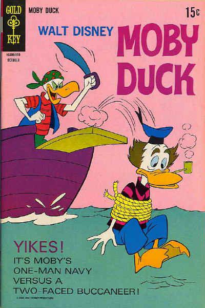Moby Duck #7 (1969) Comic Books Moby Duck