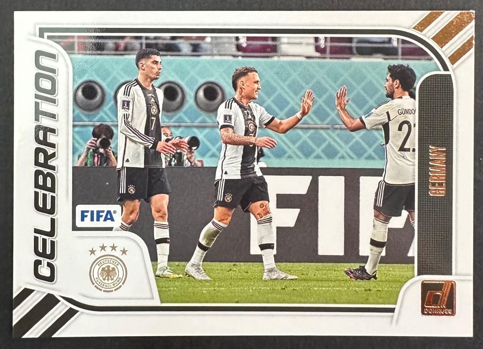 David Raum #5 Soccer Cards 2023 Panini Donruss Celebration