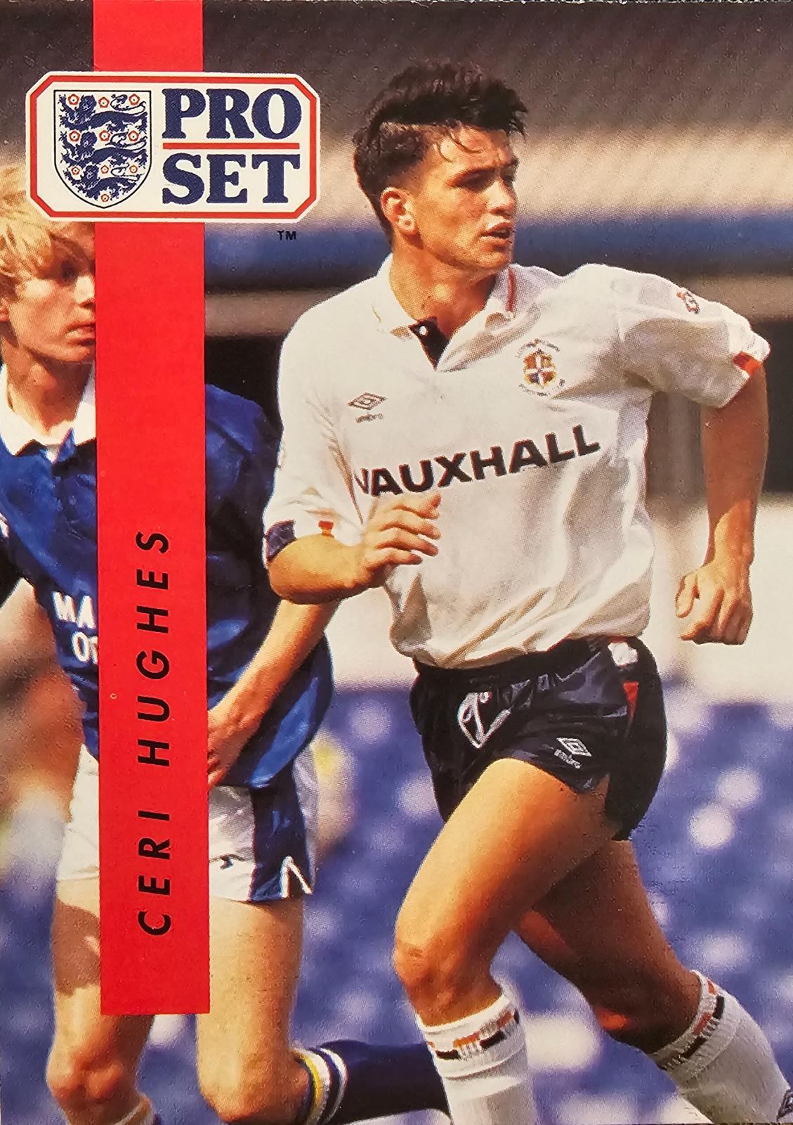 Ceri Hughes #121 Soccer Cards 1990 Pro Set