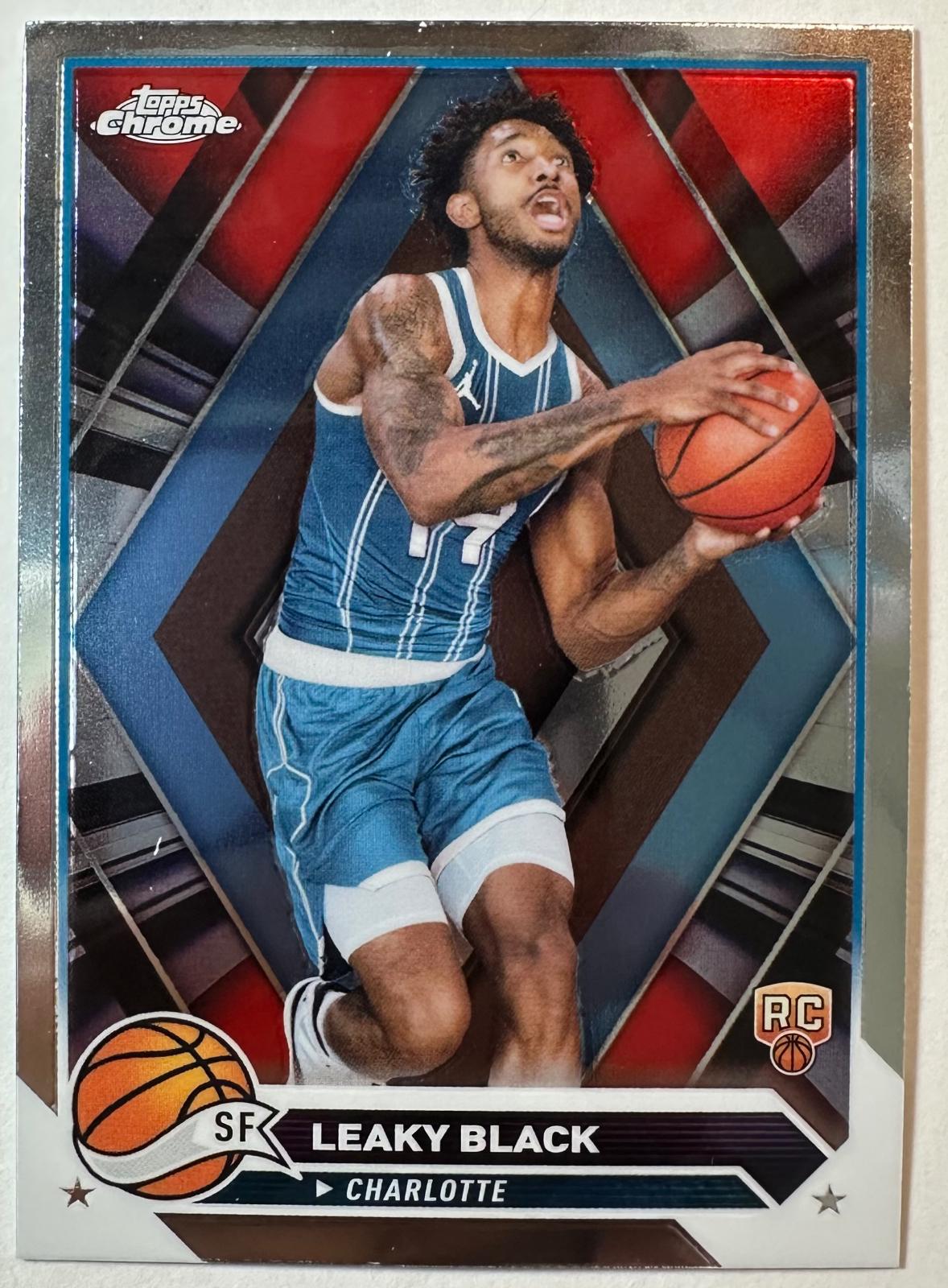 Leaky Black #51 Basketball Cards 2023 Topps Chrome