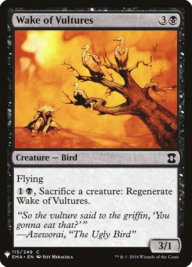 Wake of Vultures #115 Magic The List Reprints