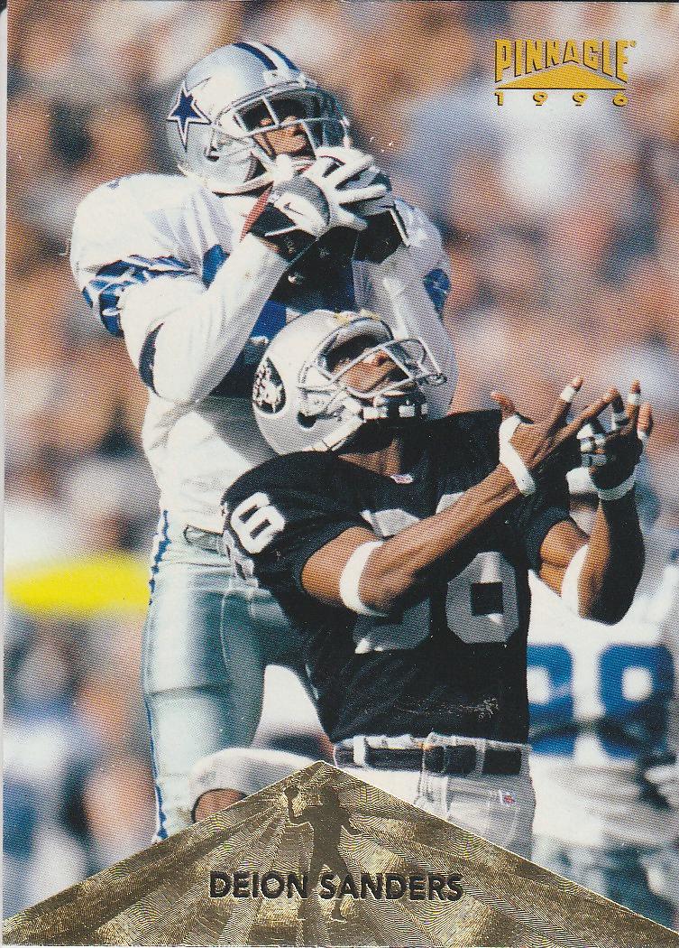 Deion Sanders #45 1996 Pinnacle Football