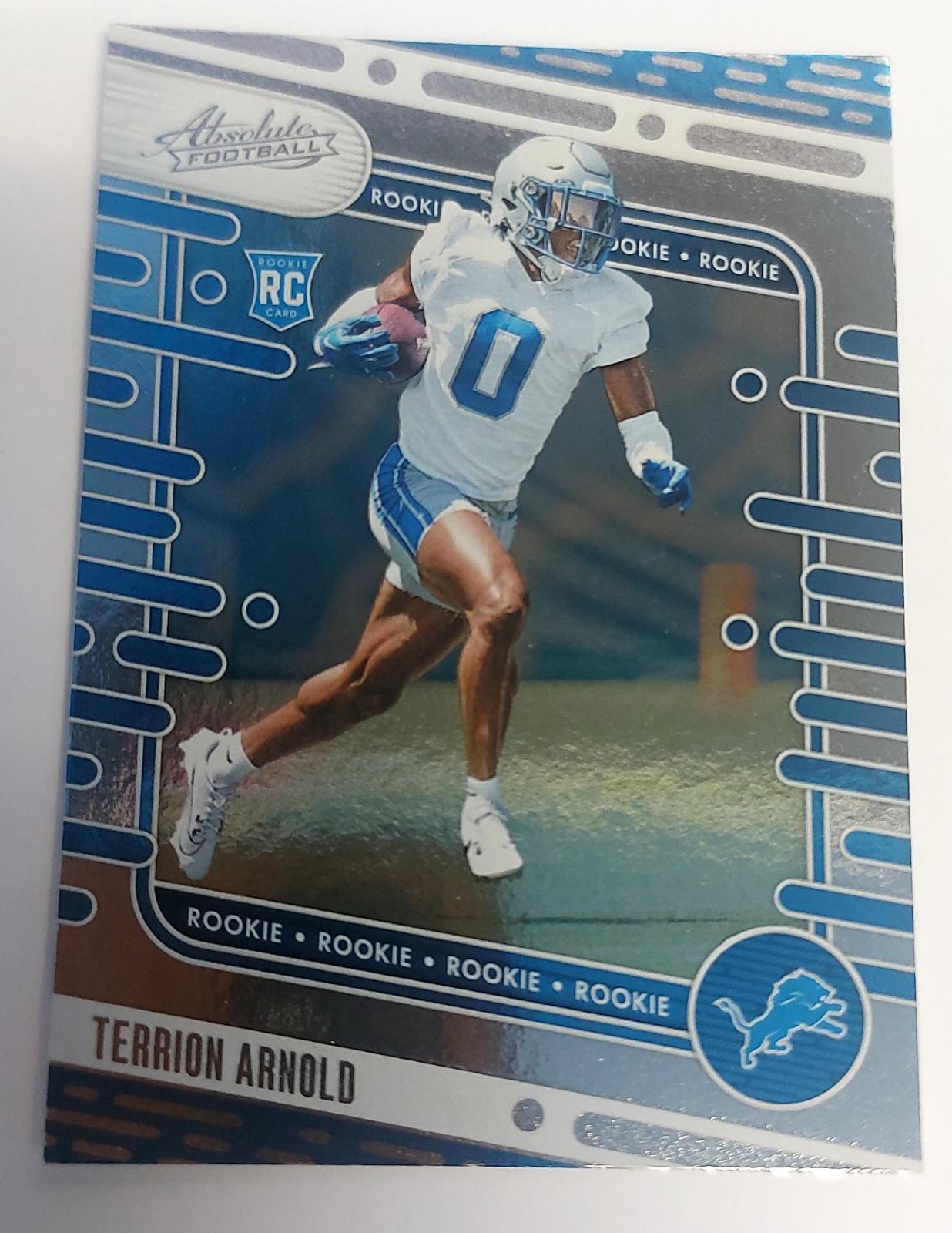 Terrion Arnold #124 Football Cards 2024 Panini Absolute
