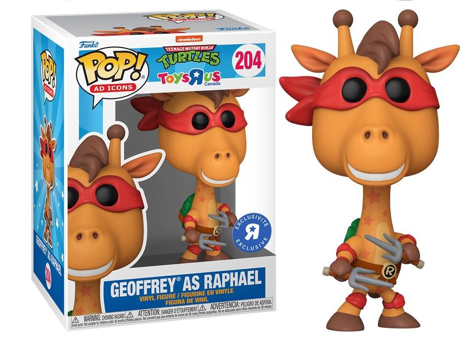 Geoffrey as Raphael #204 Funko POP Ad Icons