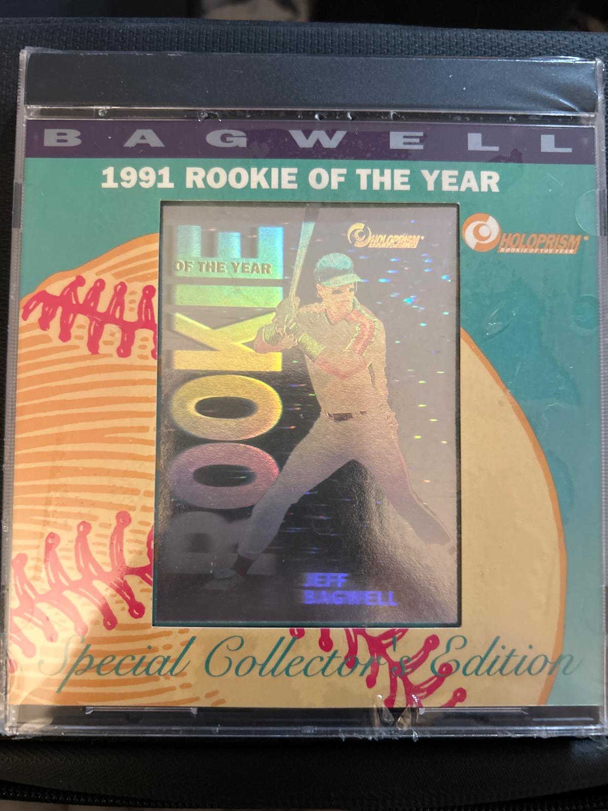 Jeff Bagwell #R1 1992 Mjb Holographics Baseball