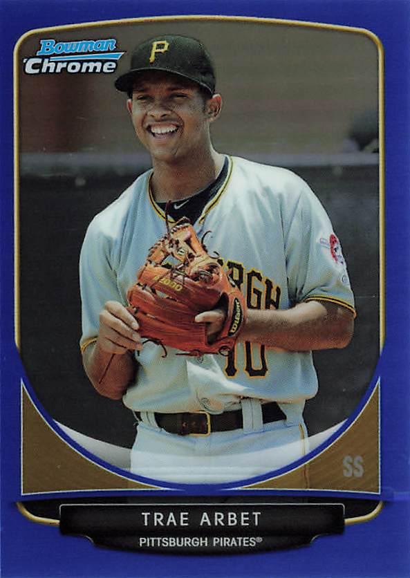 Trae Arbet #263 2013 Bowman Chrome Mini Baseball