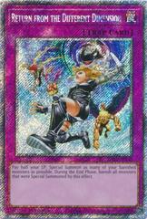 Return from the Different Dimension [Platinum Secret Rare] RA03-EN140