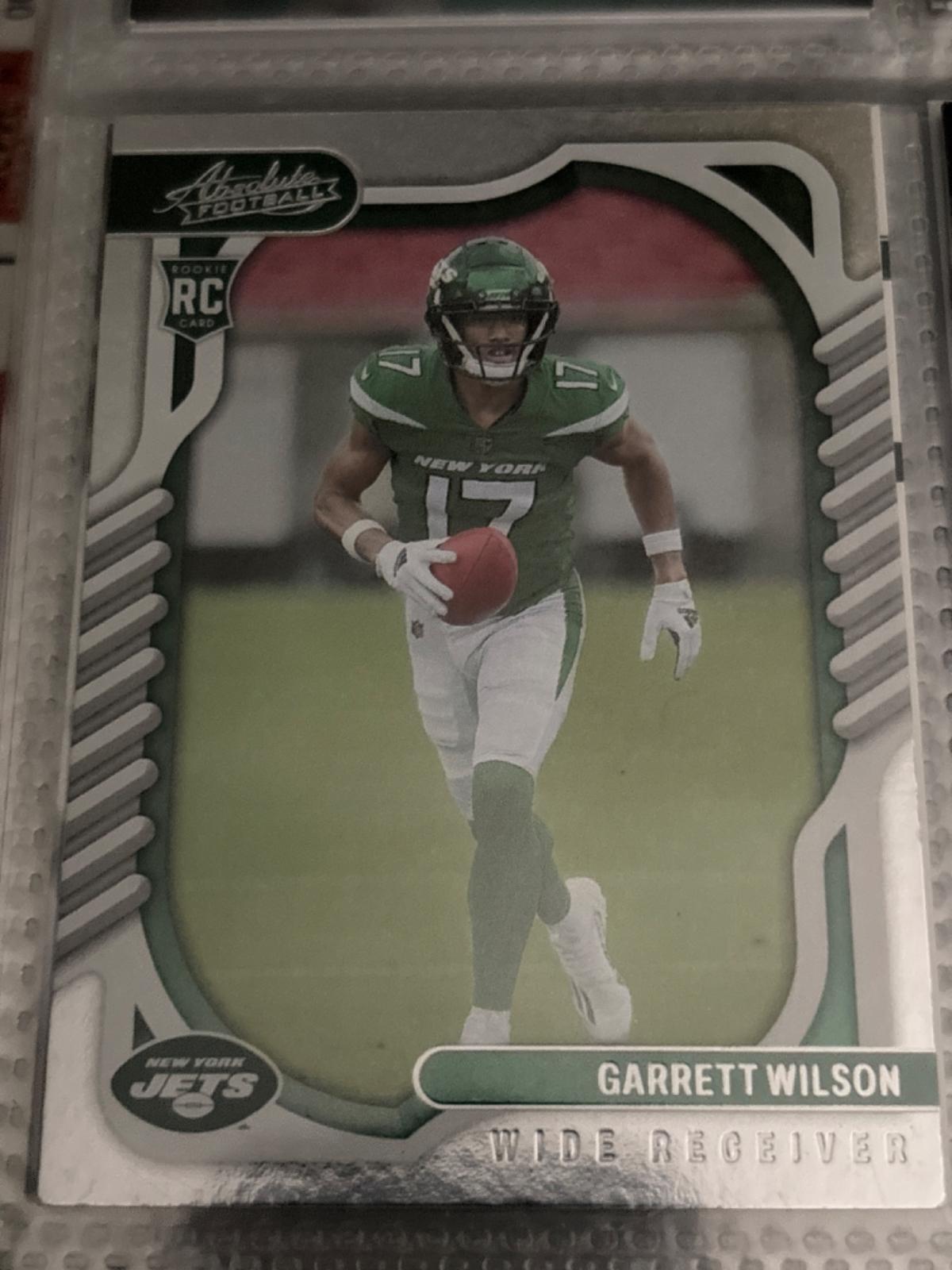 Garrett Wilson #106 Football Cards 2022 Panini Absolute